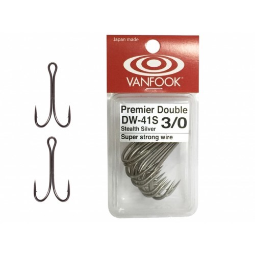 Vanfook Premier Double Hook Silver DW-41S