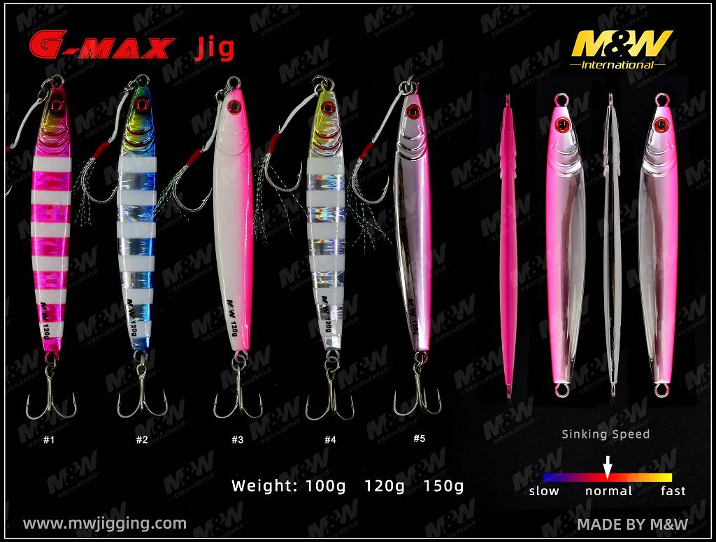 MW G-MAX Jig 100g (3pcs)