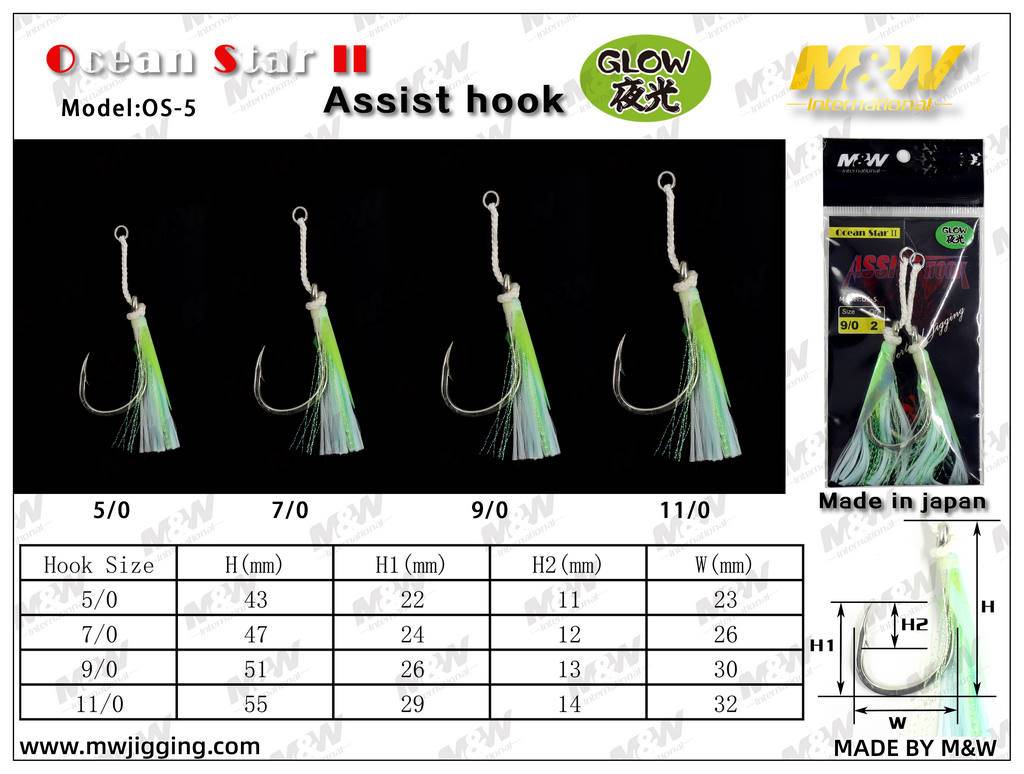 MW OS-5 Ocean Star II Assist Hook