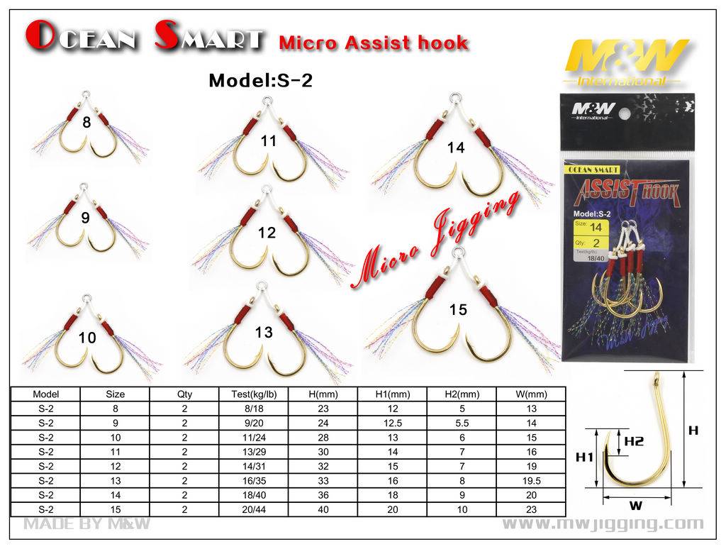 MW S-2 Ocean Smart Micro Assist Hook