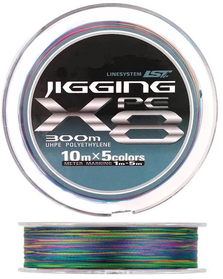 Linesystem Jigging PE X8 Braid 300m