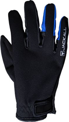 Jackall Versatile Gloves Five Fingers Blue