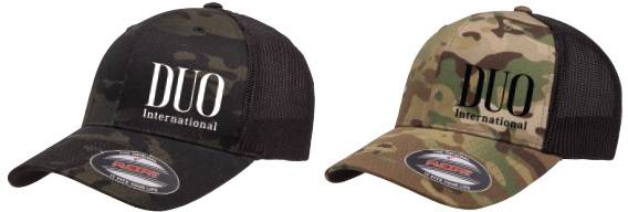 DUO Flexfit Multicamo Cap : Black Multicamo