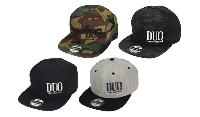 DUO Snapback Multicamo Cap : Black Multicamo