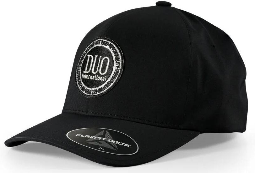 DUO Patch Flexfit Delta Cap : Black