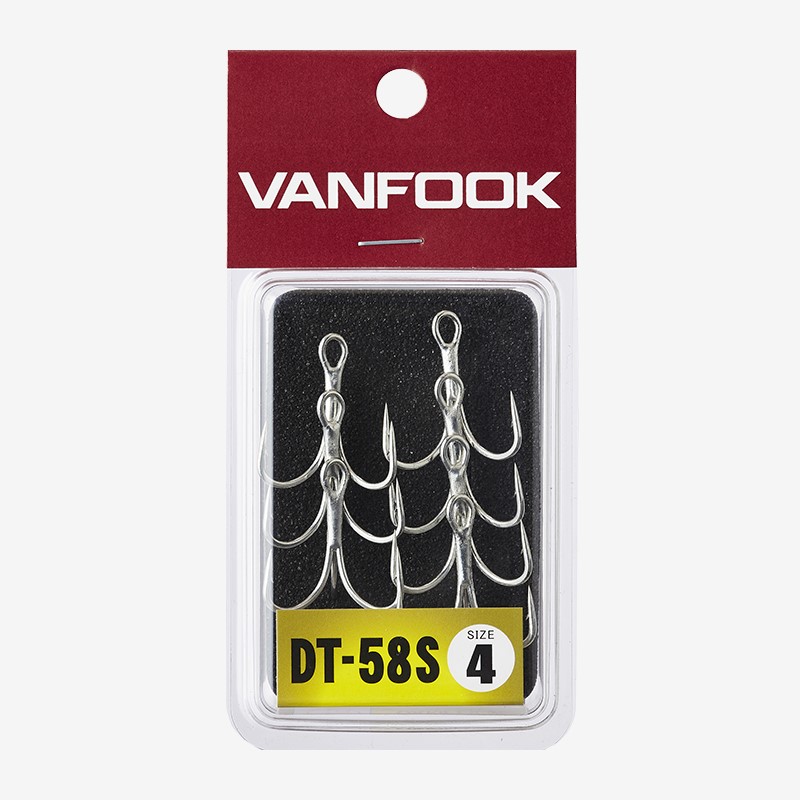 Vanfook Treble Hookx DT-58S