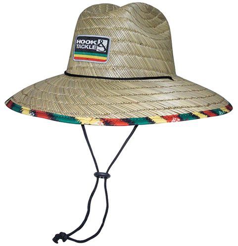 Hook & Tackle Mens Lifeguard Hat Reggaeton - Natural