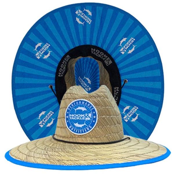 Hook & Tackle Mens Lifeguard Hat Duel Marlins - Natural