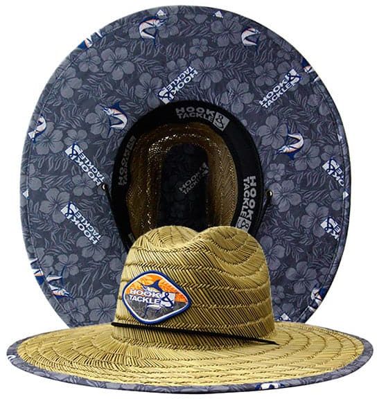 Hook & Tackle Mens Lifeguard Hat Tropic Marlin - Natural