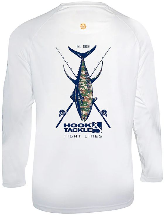 Hook & Tackle Camo Tuna White