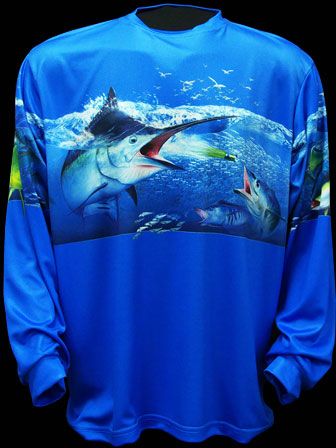 Bigfish Big Blue Panel Blue Long Champ