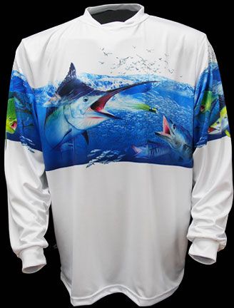 Bigfish Big Blue Panel White Long Champ