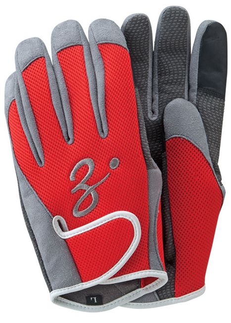 Zenaq 3-D Short Glove Red