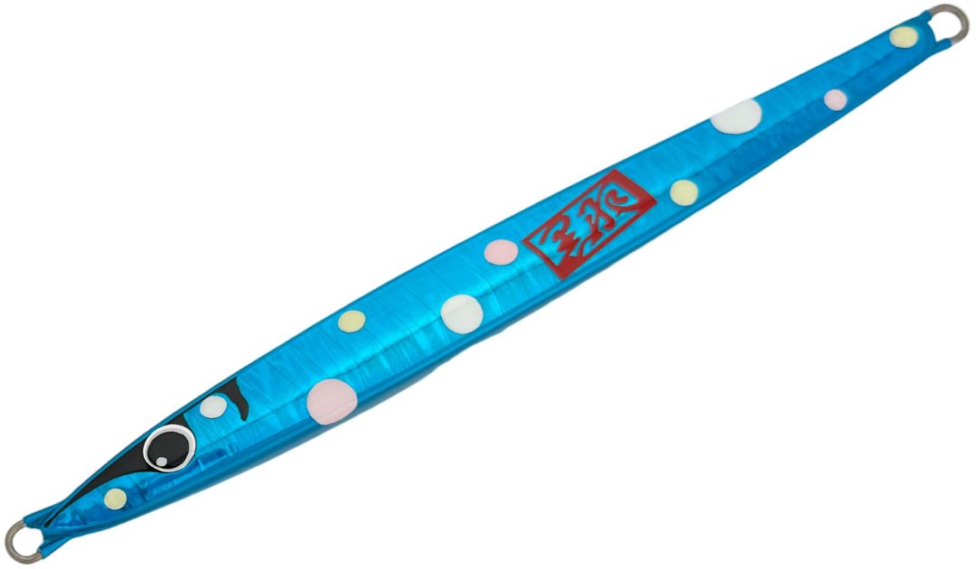 Polka Glow Dot Ocean Blue UV